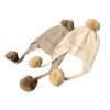 New cashmere hat for women in autumn and winter 2025, solid color knitted wool, versatile headband, ear-protecting, cold-proof and warm cap Item Picture